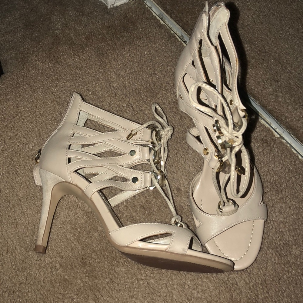 Marc fisher lace up heels